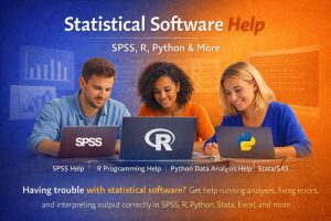 Statistical Software Help