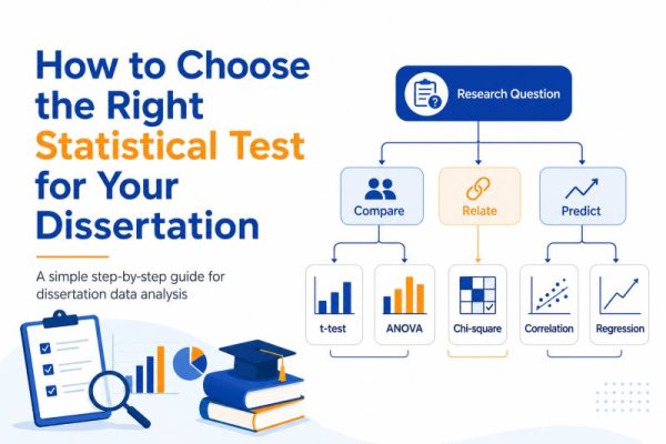 How to choose the right statistical test for dissertation