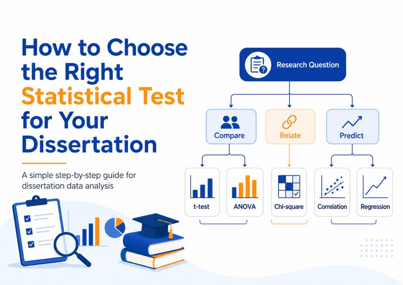 How to choose the right statistical test for dissertation