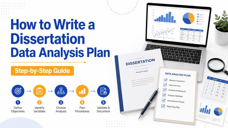 How to write a dissertation data analysis plan: A complete guide